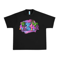 Black aloha stitch Urban Heavy Tee - AdoDesignShop