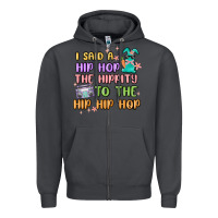 Smoke i said a hip hop Zipper Hoodie - MaliasSmallBusiness