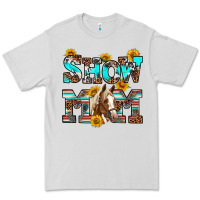 Dove Grey show mom horse Premium Tee - RanaPortraitStore