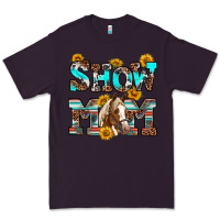 Plum show mom horse Premium Tee - RanaPortraitStore