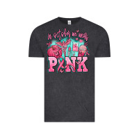 Vintage Black in october we wear pink Vintage Tee - AdoDesignShop