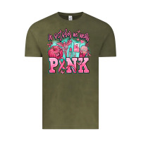 Vintage Olive in october we wear pink Vintage Tee - AdoDesignShop