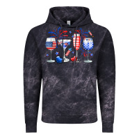 Cloud Black 4th of July wine glasses Vintage Hoodie - Neo Western