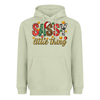Matcha Sassy litte thing Heavyweight Hoodie - NancyCooperArtShop