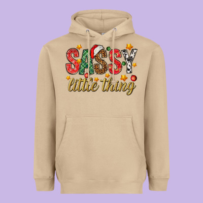 Sassy Litte Thing Heavyweight Hoodie Designed By Nancycooperartshop