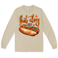 Mushroom hot dog Long Sleeve Tee - AdoDesignShop