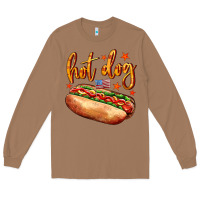 Toasted Coconut hot dog Long Sleeve Tee - AdoDesignShop