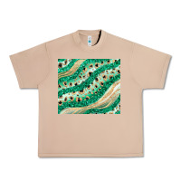 Burro green glitter Urban Heavy Tee - JahusDesignShop