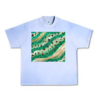 Grape Ice green glitter Urban Heavy Tee - JahusDesignShop