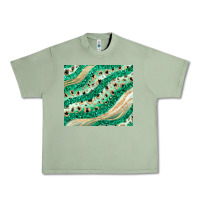 Oil Green green glitter Urban Heavy Tee - JahusDesignShop