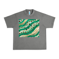 Tornado green glitter Urban Heavy Tee - JahusDesignShop