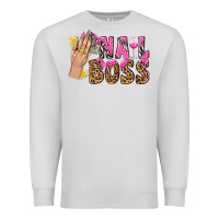 Dove Grey nail boss bbs Premium Sweatshirt - BundleAndBundleShop