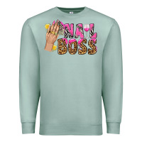 Seafoam nail boss bbs Premium Sweatshirt - BundleAndBundleShop