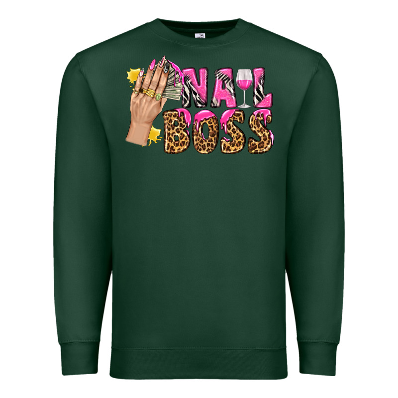 Nail Boss Bbs Premium Sweatshirt by BundleAndBundleShop | Teevron