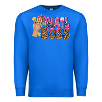 True Royal nail boss bbs Premium Sweatshirt - BundleAndBundleShop