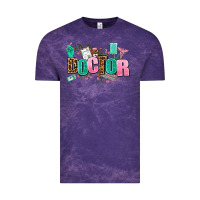 Cloud Purple doctor Vintage Tee - AdoDesignShop