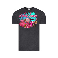 Vintage Black in october we wear pink american football Vintage Tee - AdoDesignShop