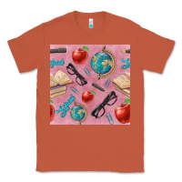 Copper Teacher Seamless Pattern Classic Tee - BundleAndBundleShop