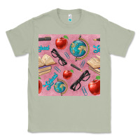 Matcha Teacher Seamless Pattern Classic Tee - BundleAndBundleShop