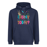 Navy i match energy so how we gon' act today Heavyweight Hoodie - MaliasSmallBusiness