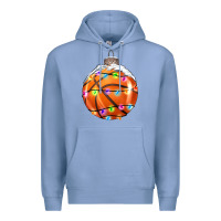 Colony Blue Christmas Basketball Premium Hoodie - RanaPortraitStore