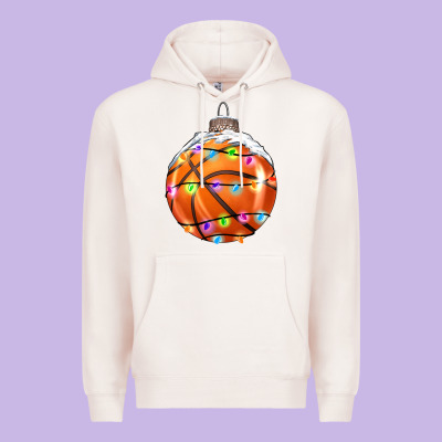 Christmas Basketball Premium Hoodie Designed By Ranaportraitstore