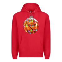 Red Christmas Basketball Premium Hoodie - RanaPortraitStore