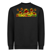 Black juneteenth sunflowers libbey glass Heavyweight Sweatshirt - HRA Design Shop