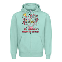 Seafoam side by side or miles apart sisters will always be connected by heart Zipper Hoodie - MaliasSmallBusiness