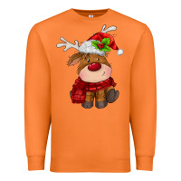 Carrot christmas baby deer Premium Sweatshirt - MaliasSmallBusiness