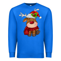 True Royal christmas baby deer Premium Sweatshirt - MaliasSmallBusiness