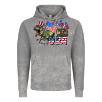 Cloud Rock Rawrrr in the USA 4th of july Vintage Hoodie - CowGirlArtShop