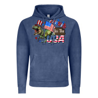 Vintage Denim Rawrrr in the USA 4th of july Vintage Hoodie - CowGirlArtShop