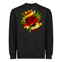 Black juneteenth sunflower Heavyweight Sweatshirt - HRA Design Shop