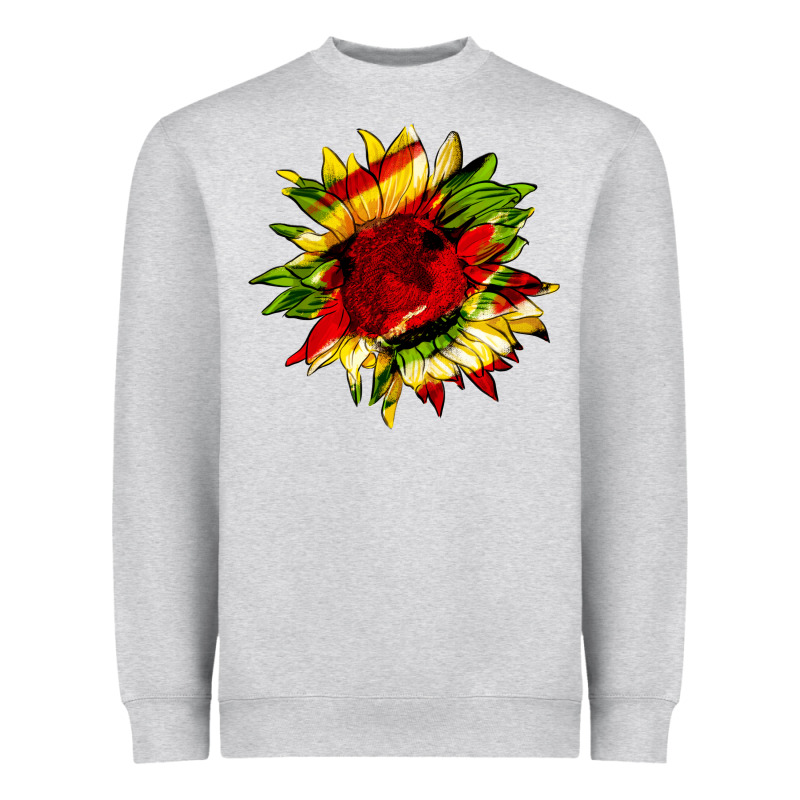 Juneteenth Sunflower Heavyweight Sweatshirt by HRA Design Shop | Teevron