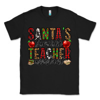 Black santa's favorite teacher assistant Classic Tee - Jasminsmagicworld