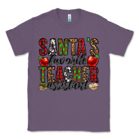 Lavender santa's favorite teacher assistant Classic Tee - Jasminsmagicworld