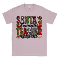Lilac santa's favorite teacher assistant Classic Tee - Jasminsmagicworld
