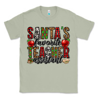 Santa's Favorite Teacher Assistant Classic Tee | Teevron