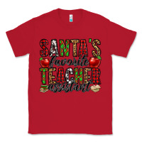 Red santa's favorite teacher assistant Classic Tee - Jasminsmagicworld