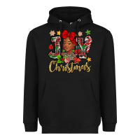 Black christmas joy black woman Heavyweight Hoodie - MaliasSmallBusiness
