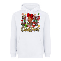 White christmas joy black woman Heavyweight Hoodie - MaliasSmallBusiness