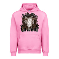 Fuchsia Pink Simmer down Cowboy Urban Hoodie - HowdyJamesFarm