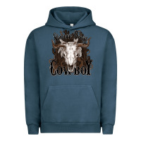 Pigment Midnight Navy Simmer down Cowboy Urban Hoodie - HowdyJamesFarm