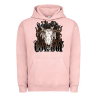 Pigment Salmon Simmer down Cowboy Urban Hoodie - HowdyJamesFarm