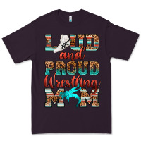 Plum loud and proud wrestling mom Premium Tee - RanaPortraitStore