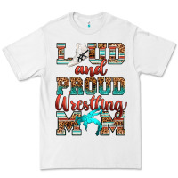 White loud and proud wrestling mom Premium Tee - RanaPortraitStore