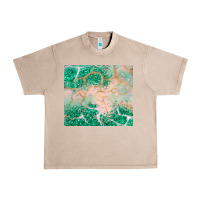 French Oak green glitter Urban Heavy Tee - JahusDesignShop
