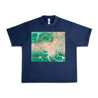 Navy green glitter Urban Heavy Tee - JahusDesignShop
