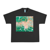 Pigment Black green glitter Urban Heavy Tee - JahusDesignShop
